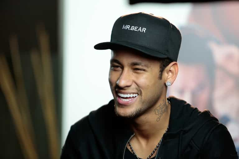 Neymar’s got a new lid Neymar’s got a new lid