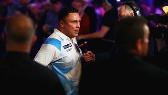 Gerwyn Price fined £21,500 and receives suspended three-month ban for Grand Slam antics Gerwyn Price fined £21,500 and receives suspended three-month ban for Grand Slam antics