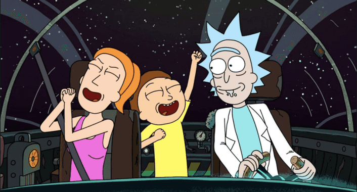 Rick and Morty comes to E4 for the first time this evening Rick and Morty comes to E4 for the first time this evening