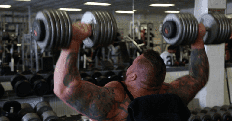 Build boulder shoulders with this brutal Eddie Hall workout Build boulder shoulders with this brutal Eddie Hall workout