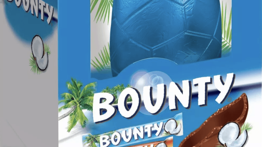 Mars are launching a new Bounty Easter egg with coconut on the inside