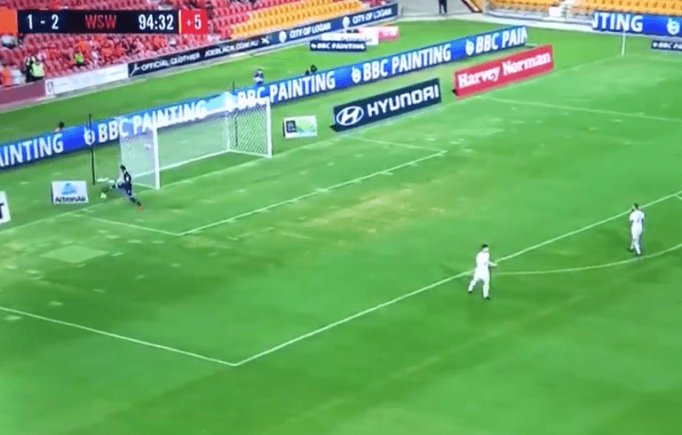 A-League goalkeeper needlessly concedes last minute corner and you know what happened next A-League goalkeeper needlessly concedes last minute corner and you know what happened next