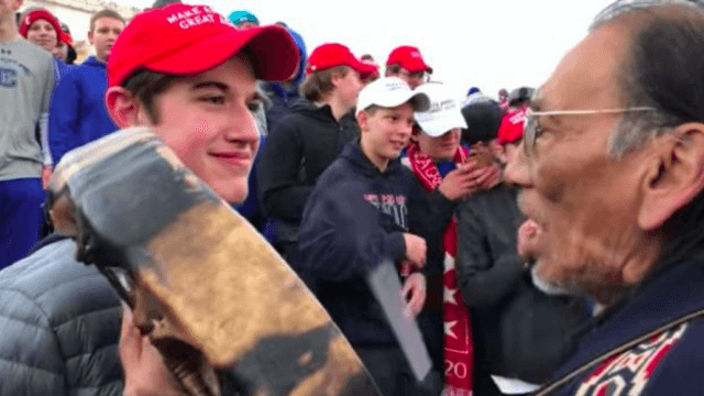 MAGA teenagers who confronted Native American protester ‘filmed harassing girls’ beforehand MAGA teenagers who confronted Native American protester ‘filmed harassing girls’ beforehand