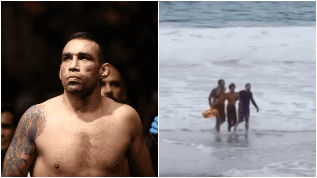 Former UFC heavyweight champion rescues drowning teenager Former UFC heavyweight champion rescues drowning teenager