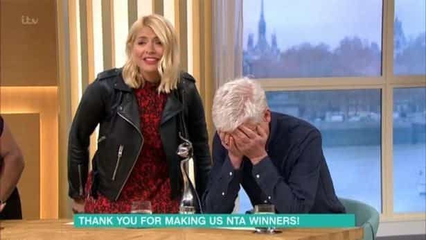 Hungover Phillip Schofield ‘sick in helmet’ after National Television Awards Hungover Phillip Schofield ‘sick in helmet’ after National Television Awards