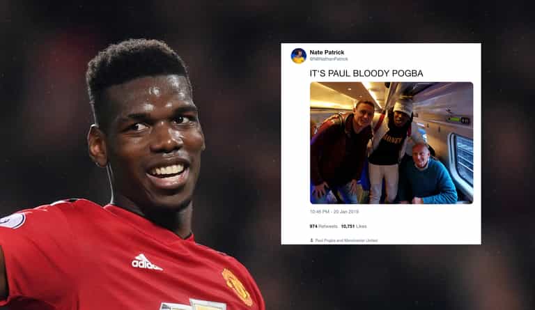 Hilarious Twitter thread details Paul Pogba’s meeting with oblivious couple on a train Hilarious Twitter thread details Paul Pogba’s meeting with oblivious couple on a train