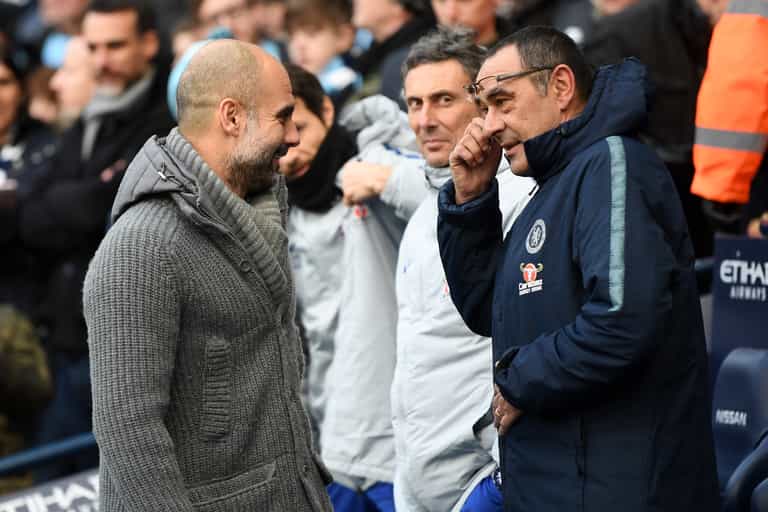Maurizio Sarri refuses to shake Pep’s hand after 6-0 beatdown Maurizio Sarri refuses to shake Pep’s hand after 6-0 beatdown