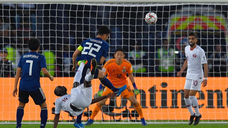 WATCH: Qatar score wondergoal to take the lead against Japan in Asian Cup final WATCH: Qatar score wondergoal to take the lead against Japan in Asian Cup final