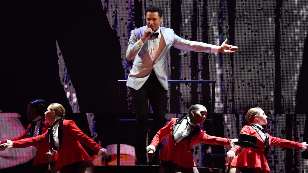 Hugh Jackman opened the Brit awards with The Greatest Show and people absolutely loved it
