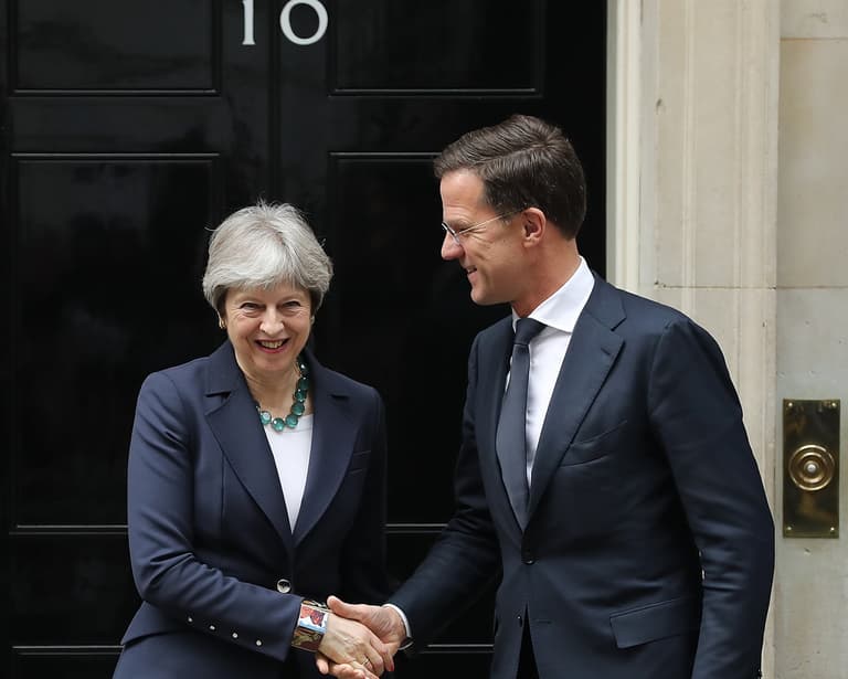 Dutch PM urges Theresa May to ‘wake up’ over ‘sleep walking’ into no deal Brexit Dutch PM urges Theresa May to ‘wake up’ over ‘sleep walking’ into no deal Brexit