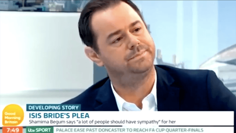 Danny Dyer says ISIS bride Shamima Begum should be allowed to return to UK Danny Dyer says ISIS bride Shamima Begum should be allowed to return to UK