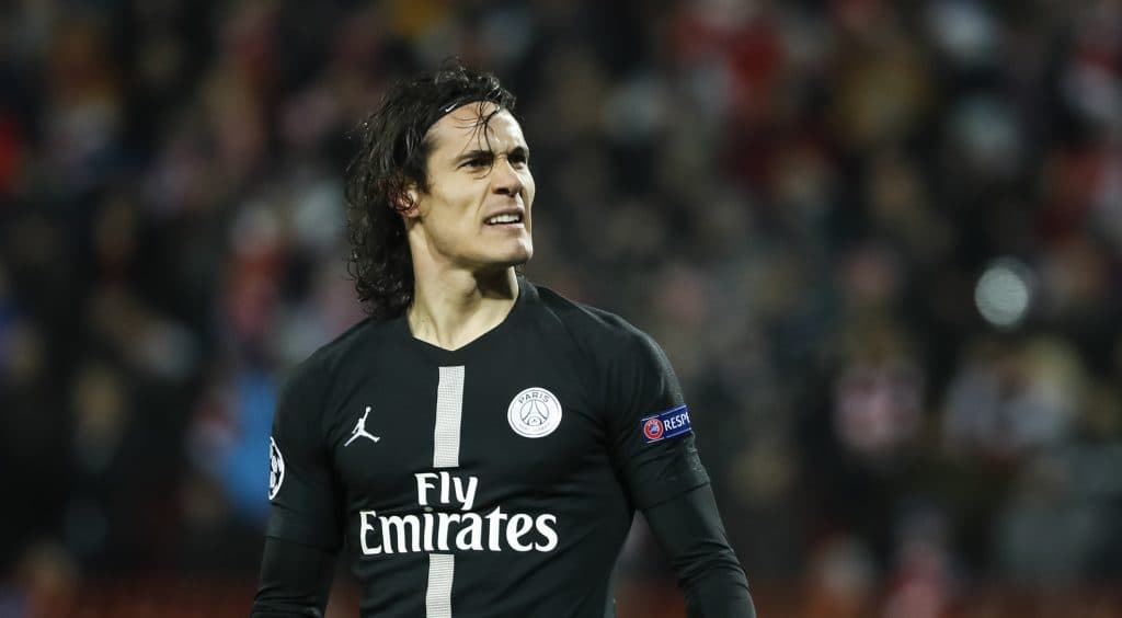 Edinson Cavani to miss Man Utd Champions League game