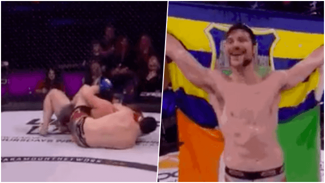 Will Fleury brings 3Arena to its feet with first Bellator win Will Fleury brings 3Arena to its feet with first Bellator win