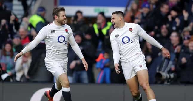 Jonny May shreds France with first-half hat-trick for England Jonny May shreds France with first-half hat-trick for England