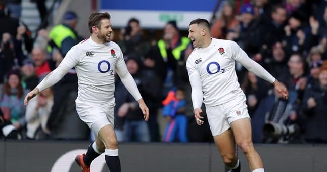 Jonny May shreds France with first-half hat-trick for England Jonny May shreds France with first-half hat-trick for England
