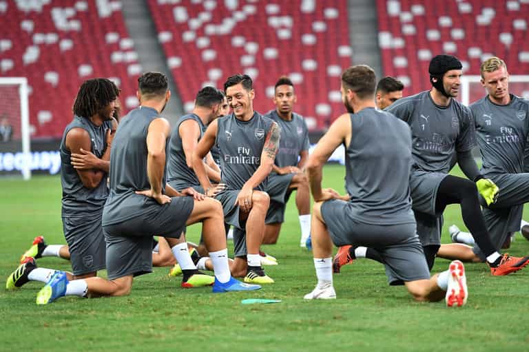Manchester United given top four boost as Arsenal add meaningless friendly to fixture list Manchester United given top four boost as Arsenal add meaningless friendly to fixture list