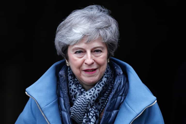 Theresa May denies there is any link between rise in knife crime and austerity Theresa May denies there is any link between rise in knife crime and austerity