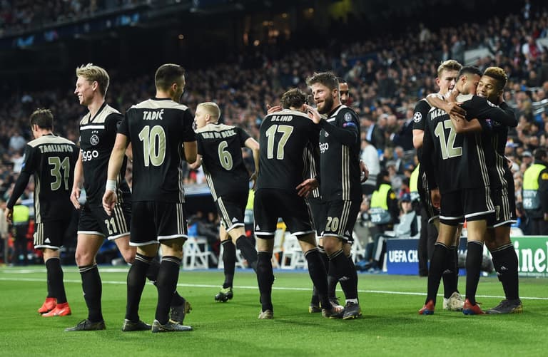 Ajax net two stunners to shock Bernabeu in Champions League clash Ajax net two stunners to shock Bernabeu in Champions League clash