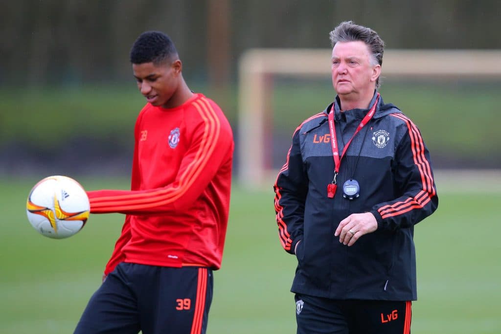 Manchester United trio pay tribute to Louis van Gaal after retirement