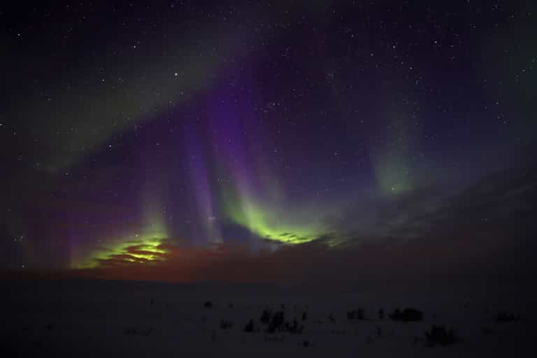 The Northern Lights could be visible in the UK this weekend The Northern Lights could be visible in the UK this weekend