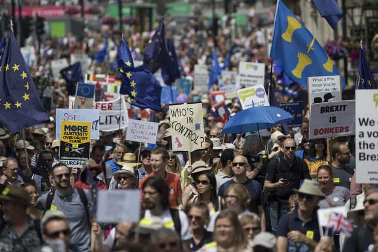 BBC drone footage shows just how crazy attendance at People’s Vote march was BBC drone footage shows just how crazy attendance at People’s Vote march was