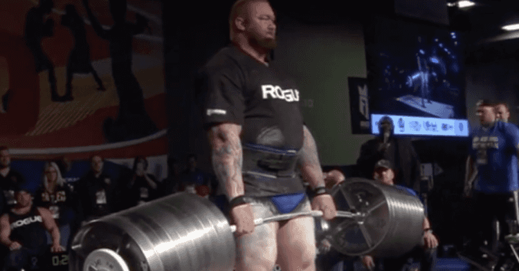 The Mountain from Game of Thrones breaks his own deadlift record twice in one week The Mountain from Game of Thrones breaks his own deadlift record twice in one week