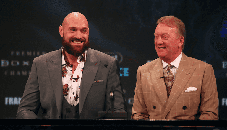 Frank Warren thinks he would beat Eddie Hearn in a fight despite height, weight and age disadvantage Frank Warren thinks he would beat Eddie Hearn in a fight despite height, weight and age disadvantage