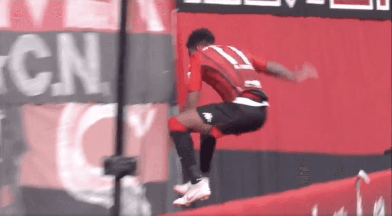 Anderson Lopes scores four, plummets into abyss during goal celebration Anderson Lopes scores four, plummets into abyss during goal celebration