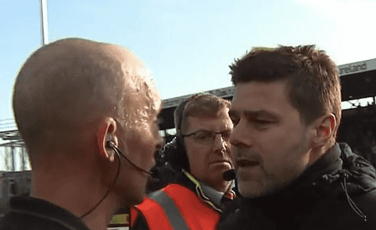 Mike Dean gives his side of the story on altercation with Mauricio Pochettino Mike Dean gives his side of the story on altercation with Mauricio Pochettino