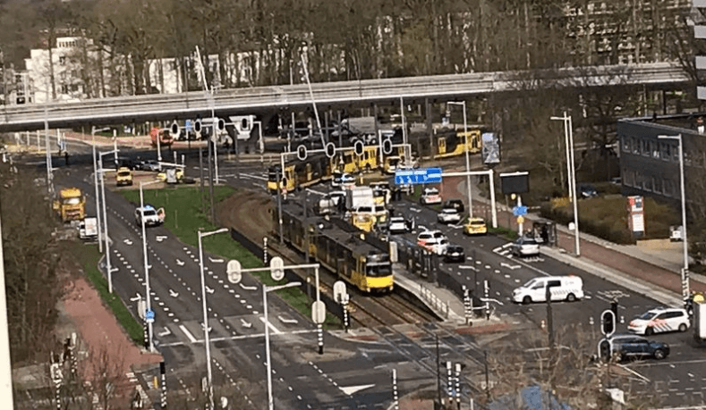 Multiple people injured after ‘man opens fire on tram’ in Dutch city of Utrecht