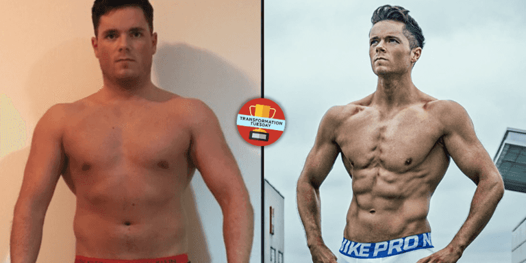 Man gains 36kg then loses it all again to inspire his overweight dad Man gains 36kg then loses it all again to inspire his overweight dad