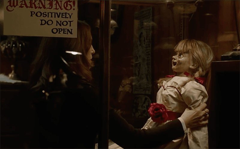 The trailer for the new Annabelle film is basically The Avengers of The Conjuring movies