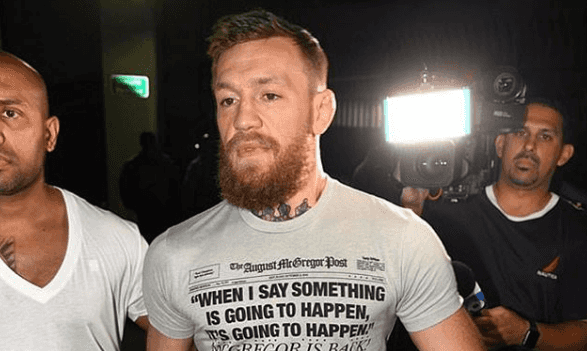 Conor McGregor speaks publicly for first time after release from jail Conor McGregor speaks publicly for first time after release from jail