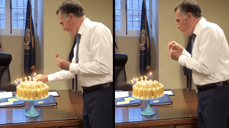 An investigation into why Mitt Romney doesn’t know how to blow out candles An investigation into why Mitt Romney doesn’t know how to blow out candles