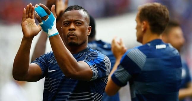 Patrice Evra threatens to fight former teammate with ‘slap’ after row over Manchester United celebration Patrice Evra threatens to fight former teammate with ‘slap’ after row over Manchester United celebration