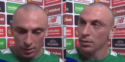 Celtic fans were left in hysterics at Scott Brown’s post-Old Firm interview Celtic fans were left in hysterics at Scott Brown’s post-Old Firm interview