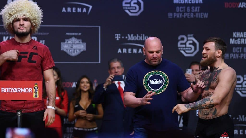 Khabib Nurmagomedov taunts Conor McGregor yet again with ‘jealous wife’ comment