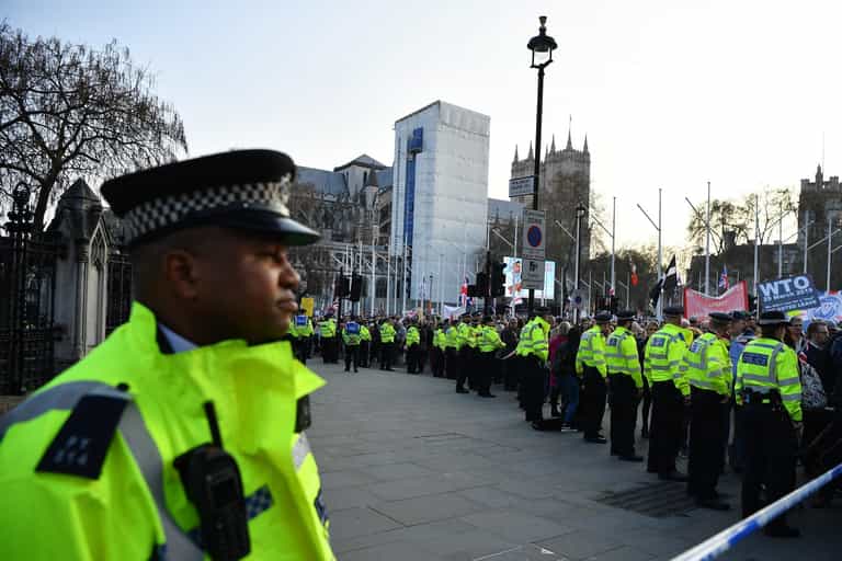Over 10,000 police officers put on standby to protect MPs amid growing fears of Brexit riots Over 10,000 police officers put on standby to protect MPs amid growing fears of Brexit riots