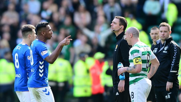Alfredo Morelos given four match ban for elbowing Scott Brown in Old Firm derby Alfredo Morelos given four match ban for elbowing Scott Brown in Old Firm derby