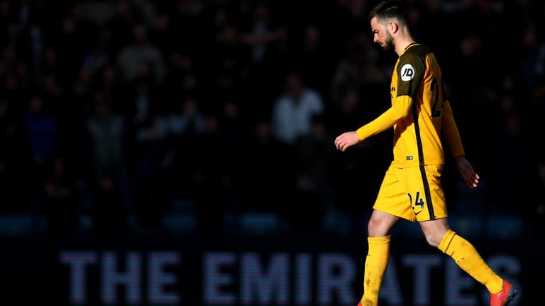 Brighton midfielder becomes second Premier League player ever to start match and not touch the ball Brighton midfielder becomes second Premier League player ever to start match and not touch the ball