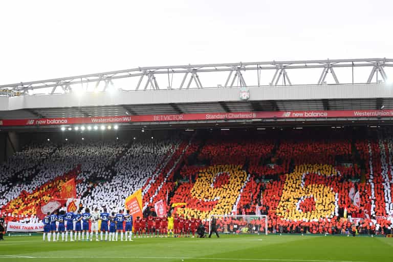Liverpool produce beautiful Hillsborough tribute ahead of 30th anniversary Liverpool produce beautiful Hillsborough tribute ahead of 30th anniversary