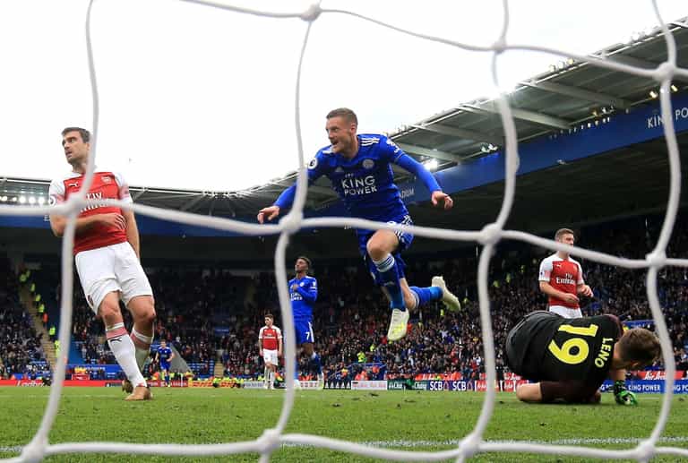 Jamie Vardy mocks Piers Morgan after Leicester City hammer Arsenal Jamie Vardy mocks Piers Morgan after Leicester City hammer Arsenal