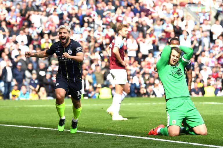 Manchester United fans at Old Trafford ‘cheered’ City’s goal against Burnley Manchester United fans at Old Trafford ‘cheered’ City’s goal against Burnley