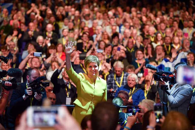 Nicola Sturgeon declares climate emergency at SNP conference Nicola Sturgeon declares climate emergency at SNP conference