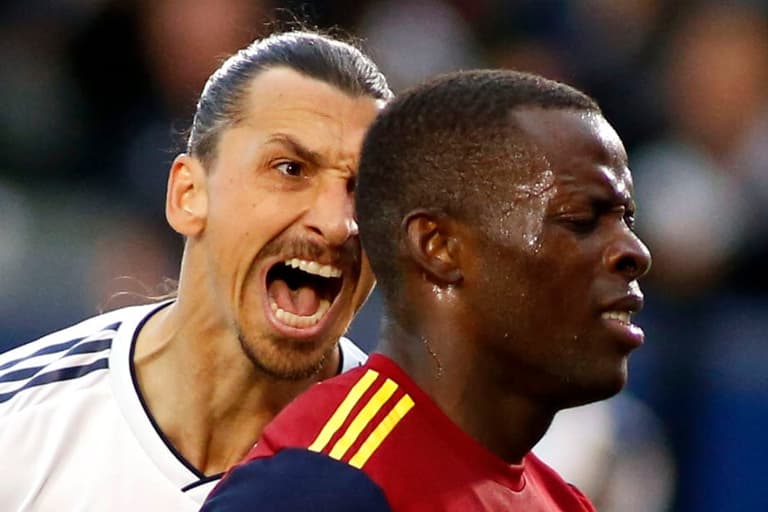 Zlatan Ibrahimović and Nedum Onuoha have dressing room confrontation after ill-tempered MLS game Zlatan Ibrahimović and Nedum Onuoha have dressing room confrontation after ill-tempered MLS game