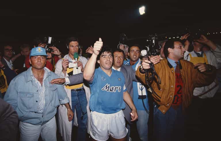 First clip from the new Maradona film captures the madness he caused at Napoli First clip from the new Maradona film captures the madness he caused at Napoli