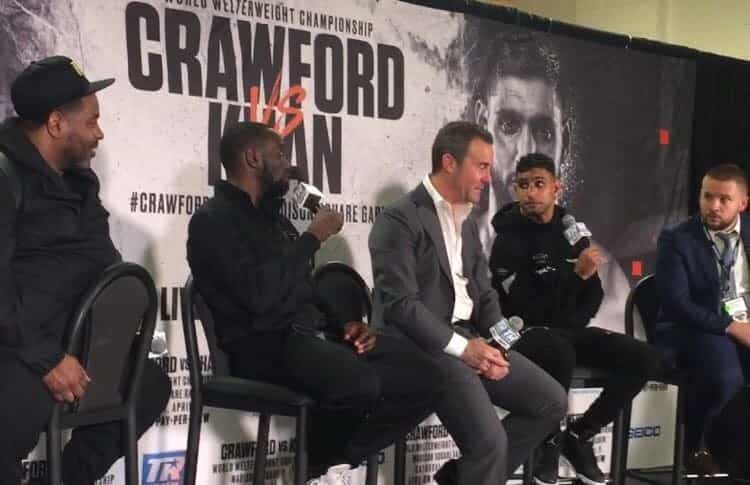 Amir Khan accused of taking ‘a way out’ after Terence Crawford low blow Amir Khan accused of taking ‘a way out’ after Terence Crawford low blow