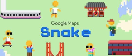 You can now play classic Snake on Google Maps You can now play classic Snake on Google Maps