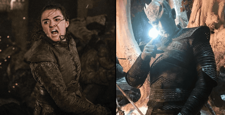 Maisie Williams has perfect social media reaction to Arya / Night King moment Maisie Williams has perfect social media reaction to Arya / Night King moment