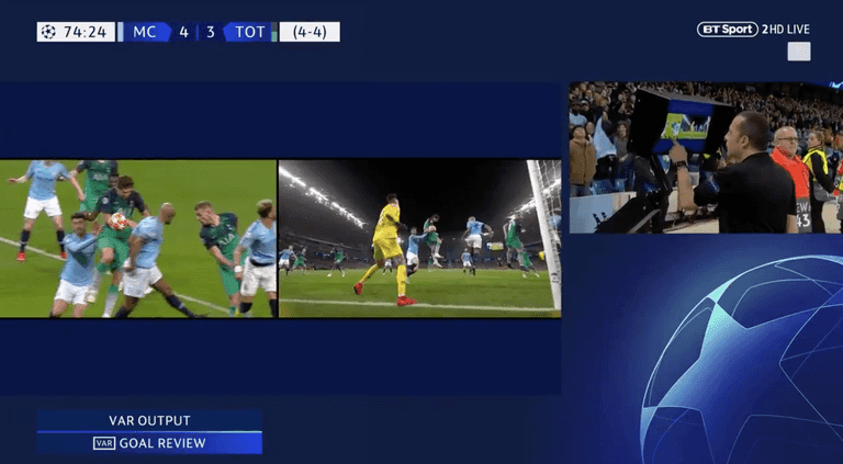 Tottenham survive dramatic VAR appeal to score crucial goal Tottenham survive dramatic VAR appeal to score crucial goal